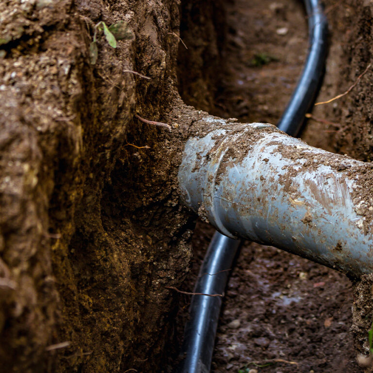 déracinage canalisation